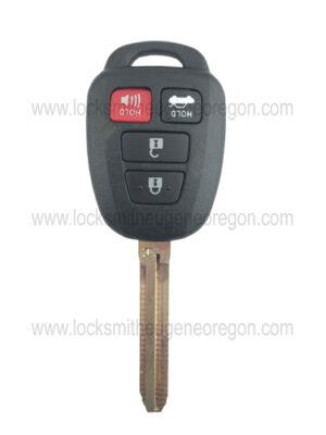 2012 - 2017 Toyota Remote Head Key