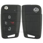 2015 - 2018 Volkswagen Remote Flip Key 5G0 959 752 BD without Comfort Access MQB HU66 Key-way - 2694A-FS12A01